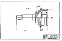 Шрус MA-038A44